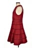 Keepsake 100% Polyester Burgundy Cocktail Dress Size L - photo 5