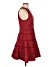 Keepsake 100% Polyester Burgundy Cocktail Dress Size L - photo 4