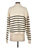 Shein Stripes Ivory Pullover Sweater Size S - photo 2