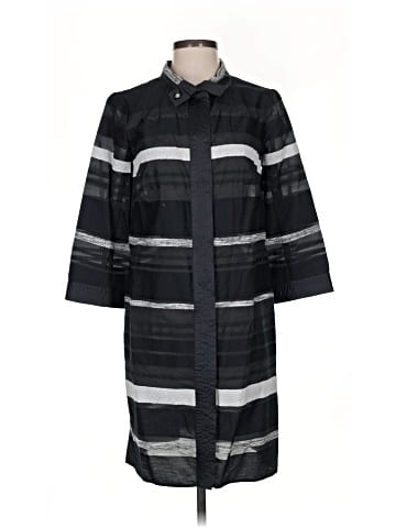 Per Se By Carlisle 3/4 Sleeve Button-Down Shirt (view 1)