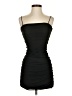 Garage Solid Black Cocktail Dress Size XS - photo 1
