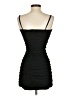 Garage Solid Black Cocktail Dress Size XS - photo 2