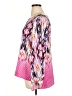 Ellen Tracy 100% Polyester Tie-dye Multi Color Pink 3/4 Sleeve Blouse Size XL - photo 5