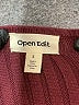 Open Edit 100% Cotton Burgundy Pullover Sweater Size S - photo 7