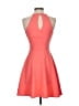 Love, Fire Color Block Orange Cocktail Dress Size S - photo 2