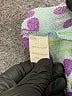 Garnet Hill Floral Purple Raincoat Size L (kids) - photo 4