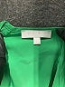 Glam 100% Polyester Green Short Sleeve Blouse Size L - photo 7