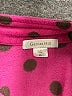 Garnet Hill 100% Polyester Polka Dots Pink Fleece Jacket Size XL (kids) - photo 3