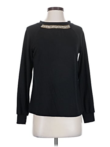 NY Collection Long Sleeve Top (view 1)