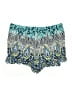Bebop 100% Rayon Paisley Blue Shorts Size L - photo 2
