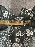 Notations 100% Polyester Silver Short Sleeve Blouse Size 4 - photo 7