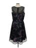 MYNT 1792 100% Polyester Graphic Black Cocktail Dress Size 12 - photo 2