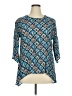 AP.NY Blue 3/4 Sleeve Blouse Size XL - photo 1