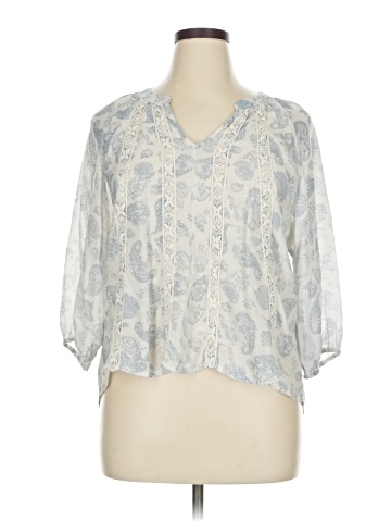 Living Doll 3/4 Sleeve Blouse (view 1)
