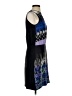 Tibi 100% Silk Graphic Blue Cocktail Dress Size 4 - photo 4