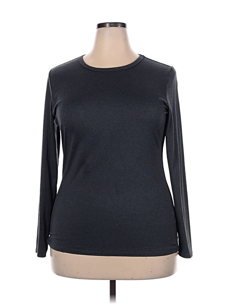 Pre-owned 32 Degrees Long Sleeve T-shirt In Gray