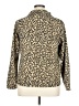 Kim Rogers 100% Polyester Animal Print Gold Turtleneck Sweater Size XL - photo 2