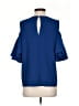 Blaque Label 100% Polyester Blue 3/4 Sleeve Blouse Size S - photo 2