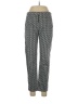 Jigsaw Print Gray Casual Pants Size 10 - photo 1