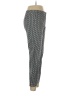 Jigsaw Print Gray Casual Pants Size 10 - photo 4