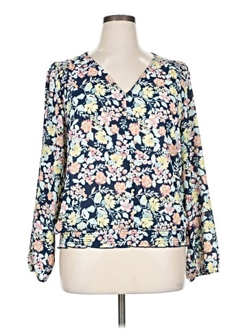Hope & Harlow 3/4 Sleeve Blouse (view 1)