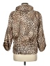 Chaus 100% Polyester Animal Print Gold Jacket Size M - photo 2