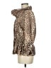 Chaus 100% Polyester Animal Print Gold Jacket Size M - photo 5