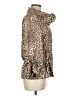Chaus 100% Polyester Animal Print Gold Jacket Size M - photo 4