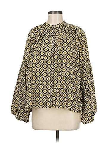 Elizabeth and James 3/4 Sleeve Blouse (view 1)