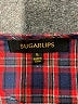 Sugarlips Plaid Red Casual Dress Size M - photo 7