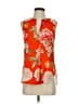 Neiman Marcus Orange Sleeveless Blouse Size S - photo 1