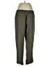 Anthropologie 100% Polyester Solid Green Active Pants Size L - photo 2