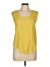 Timing 100% Polyester Yellow Sleeveless Blouse Size L - photo 1