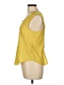 Timing 100% Polyester Yellow Sleeveless Blouse Size L - photo 5