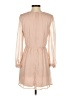 Pins and Needles 100% Polyester Hearts Tan Cocktail Dress Size 2 - photo 2