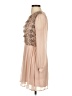 Pins and Needles 100% Polyester Hearts Tan Cocktail Dress Size 2 - photo 5