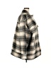 Gap Plaid Gray Wool Coat Size XXL - photo 4