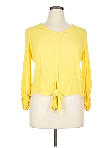 Karen Kane 3/4 Sleeve Blouse (view 1)