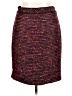 Classiques Entier 100% Polyester Tweed Burgundy Formal Skirt Size 14 - photo 1