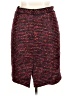 Classiques Entier 100% Polyester Tweed Burgundy Formal Skirt Size 14 - photo 2