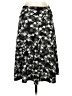 Lapis Floral Black Casual Skirt Size S - photo 2