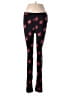 ON FIRE Hearts Black Leggings Size M - photo 1