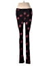 ON FIRE Hearts Black Leggings Size M - photo 2
