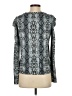 BB Dakota Silver Blue Long Sleeve Blouse Size S - photo 2