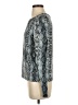 BB Dakota Silver Blue Long Sleeve Blouse Size S - photo 5