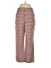 Derek Lam 10 Crosby Houndstooth Red Casual Pants Size 2 - photo 1