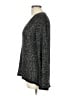 Zara Tweed Black Pullover Sweater Size L - photo 5