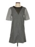 BCBGeneration Houndstooth Gray Casual Dress Size XXS - photo 1