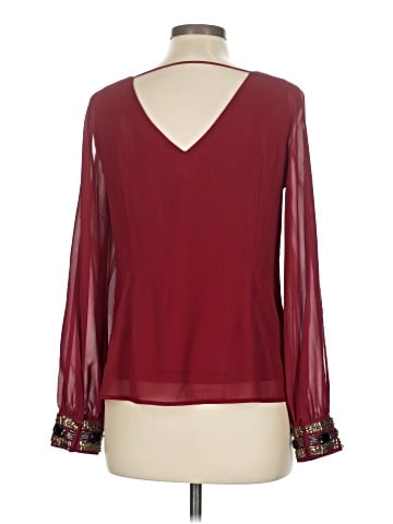 Buttons Long Sleeve Blouse (view 2)