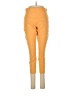 Lululemon Athletica Solid Orange Yellow Active Pants Size 8 - photo 1